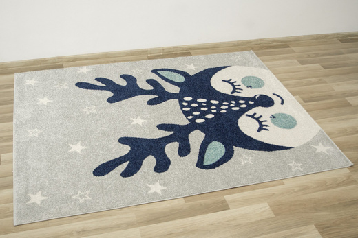 Dywan Emily Kids 5766A d.blue/l.gri Jelonek Gwiazdki