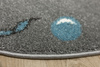 Okrągły Dywan Lima G965A l.grey/blue Szary Niebieski Słonik