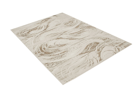 Lśniący Dywan Allora Plus F693A cream/beige Beż Krem Tynk