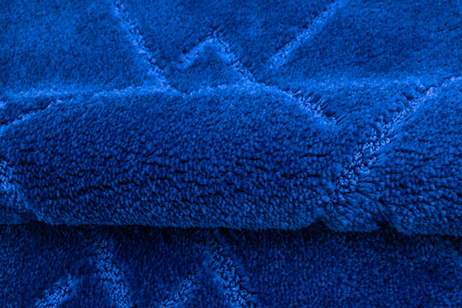 Dywanik Łazienkowy Antypoślizgowy Moreno Blue Niebieski Romby