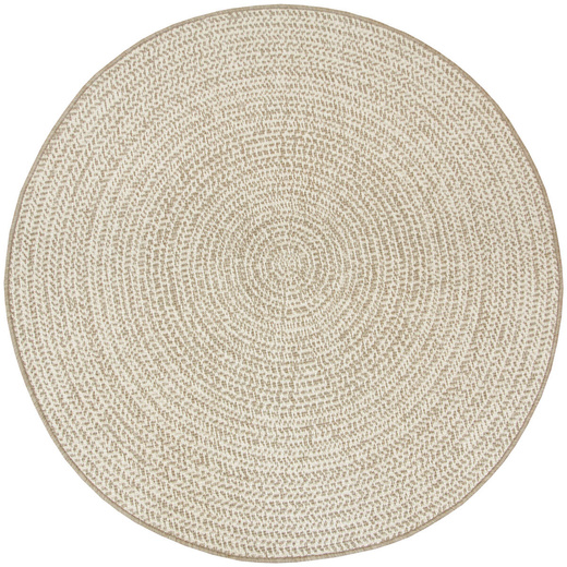 Okrągły Dwustronny Dywan Sznurkowy Brussels 205580/10610 linen Outdoor