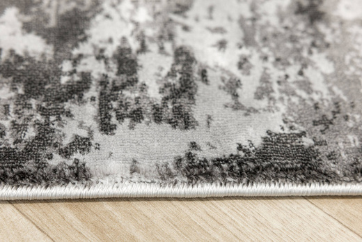 Dywan Verano H374A m.grey/grey Krem Szary Złoty Abstrakcja Kamyki