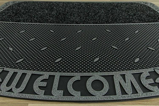 Szara Wycieraczka Twin Clean Czarna Srebrna