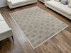 Dywan Teno F0286 Light Gray Geometria Kwadraty Szary