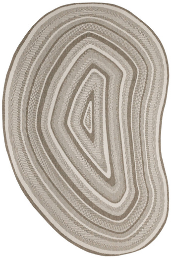 Dywan Dwustronny Sznurkowy Brussels 205825/10610 linen Jasny Beż Krem Onyks Kamień Kszrałt Outdoor