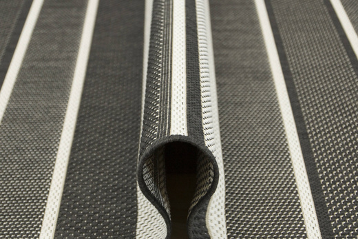 Dywan Sznurkowy Split 48118/690 Grafit Krem Pasy