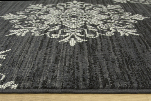 Dywan Aladin 513667/56922 d.grey Ornament Ciemny Szary
