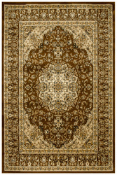 Dywan Super Rose 3619A brown/brown Ornament Brąz Beż Krem