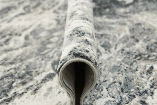 Dywan Exclusive 101 grey/navy Niebieski Szary Marmur