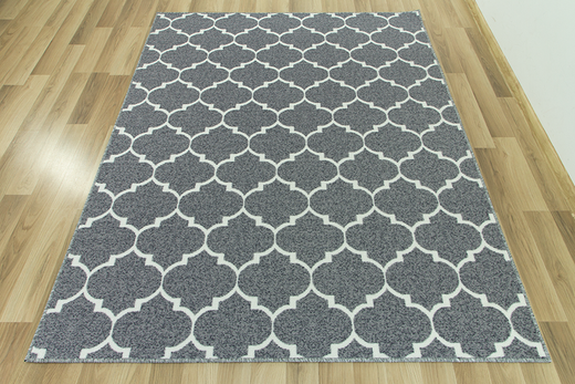 Dywan Clover 19 jasny szary koniczyna marokańska