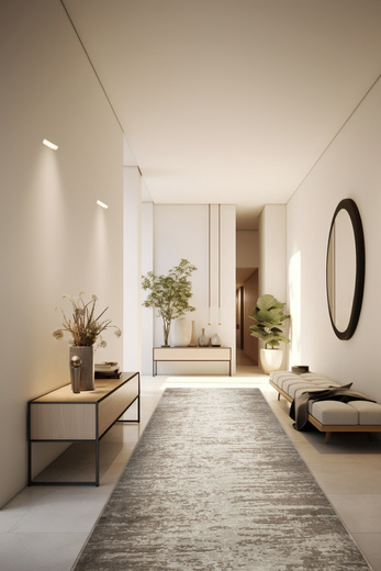 Chodnik Aqua Cordoba 17 Beż Brąz szerokość 80 cm