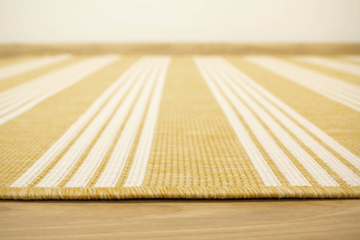 Dywan Dwustronny Sznurkowy Brussels 205617/10710 ochre musztardowy Outdoor