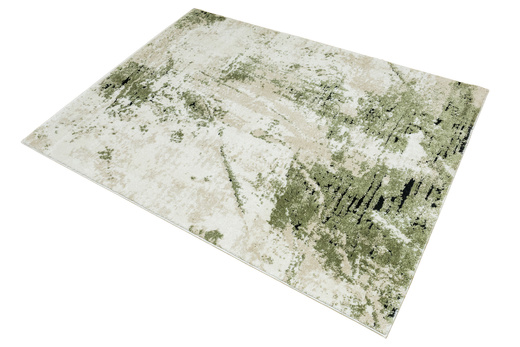 Dywan Bosa K437A cream/green Kremowy Zielony Abstrakcja