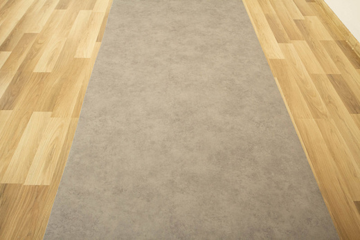 Wykładzina PCV Texmark Styx 593 szary szerokość 1 m