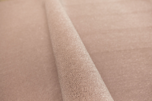 Wykładzina Pearl-Flash 12 Różowa Srebrna szerokość 4 m