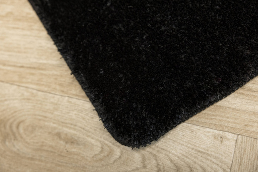 Dywan Shaggy Antypoślizgowy Malmo Czarny