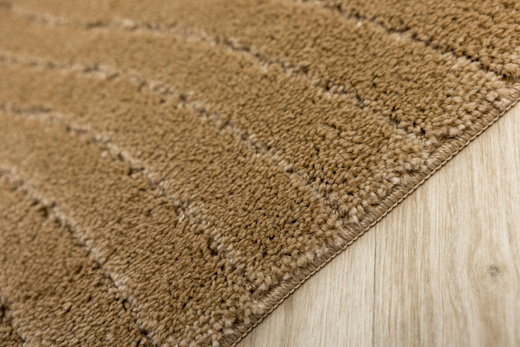 Dywanik Łazienkowy Antypoślizgowy Sara Beige Beż Fale