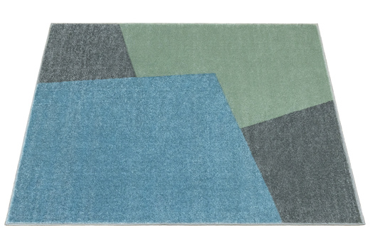 Dywan Dziecięcy Lima M046A blue/green Zielony Szary Niebieski