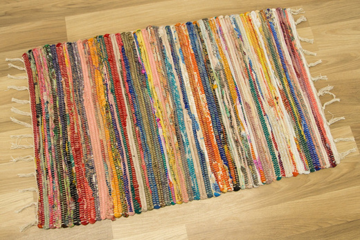 Dwustronny Materiałowy Dywanik Chodniczek Chindi