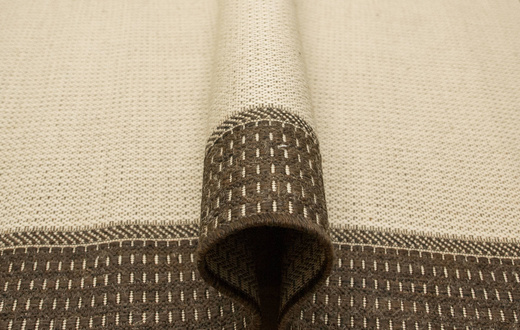 Dywan Płasko Tkany Natura PT 979/91 Brąz Beż z ramką