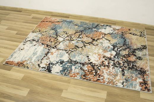 Dywan Lucca 8621A l.grey.beige Abstrakcyjny Krem Róż Niebieski