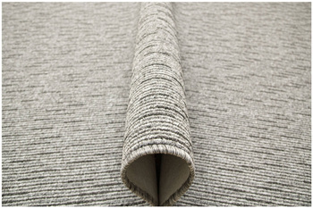 Wykładzina Pętelkowa Genewa 79 Szary Grafit Melanż Gruby Splot Prążki szerokość 4 m