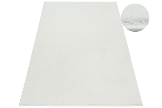 Wykładzina Jubilee Twist 20 Krem na filcu szerokość 4m