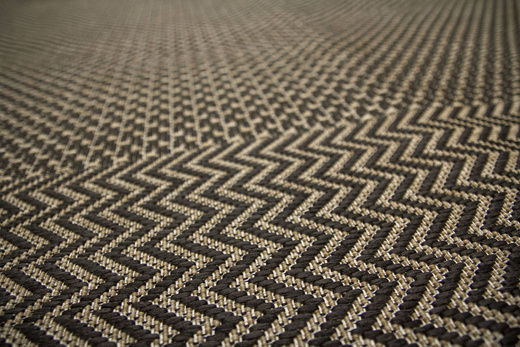 Zewnętrzny Dywan Sznurkowy Jeans 19242/P10 Brąz Beż Grafit Ramka