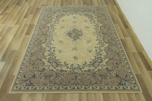 Wełniany Dywan Agnella Isfahan Dafne Alabastrowy