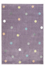  Dywan Dziecięcy Lima C275A lila/rose Kropki Fiolet 