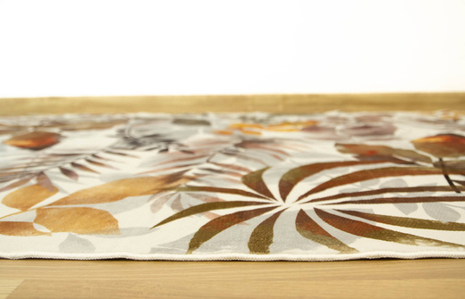 Dywan Summer Liście Beż Antypoślizgowy