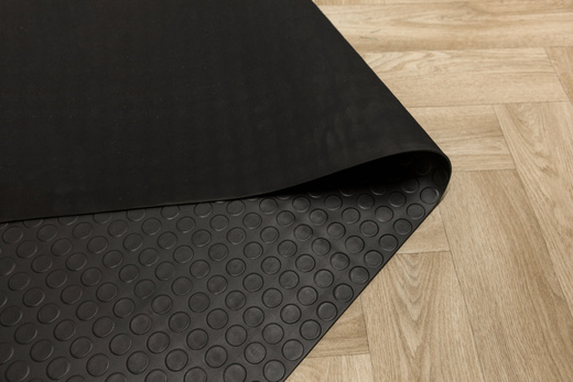 Wycieraczka Guma w Rolce Pastylki Czarna Mata szerokość 100 cm