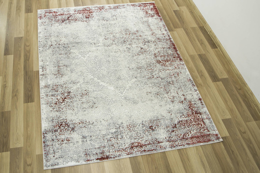 Dywan DAVINCI 2019A d.red/beige Z86-45 Ornament Kremowy Ciemny Czerwony