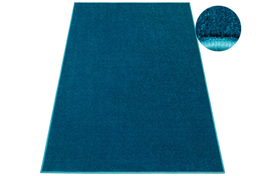 Dywan Carousel 83 turkus na filcu