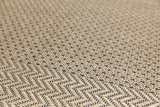 Dywan Antypoślizgowy Sznurkowy Flex 19242/P01 Beż Krem Jodełka