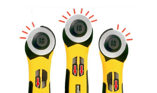 Olfa nóż krążkowy RTY-2NS o obrotowym ostrzem