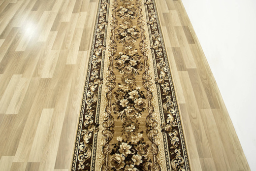 Chodnik Gold 235/12 beż szerokość 70 cm