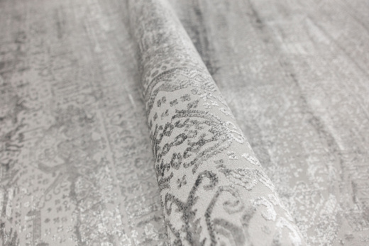 Dywan Nantes NT210G Grey/Grey Szary Krem Ornament