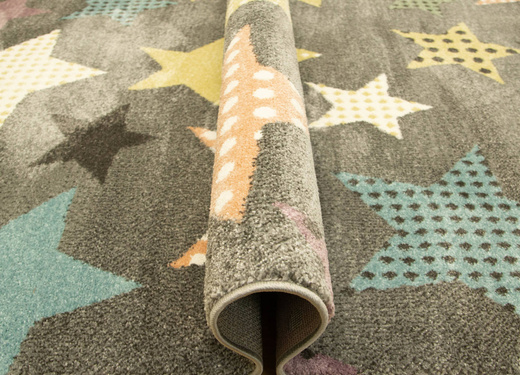 Dywan Lima C264A l.grey/d.grey Gwiazdki