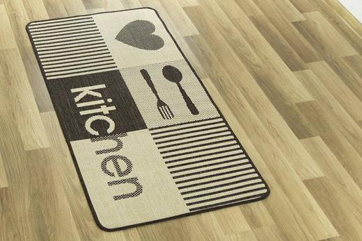 Antypoślizgowy Dywan Kuchenny Flex 19053/19 Brown Brąz