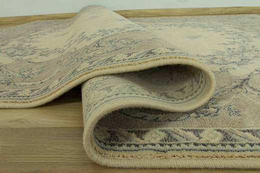 Wełniany Dywan Agnella Isfahan Dafne Alabastrowy