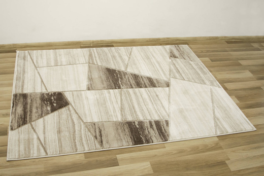 Dywan Felix 9253A l.beige/cream Lśniący Marmur Krem Beż