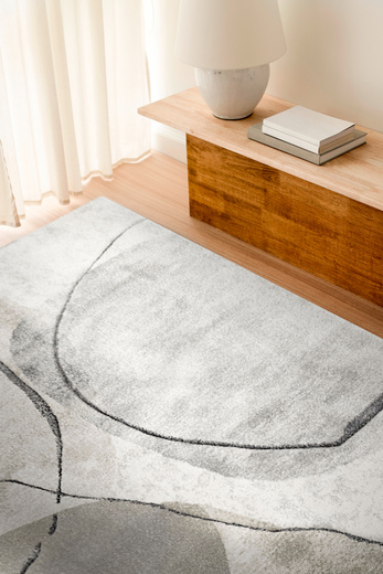 Dywan Daisy Carving 6104A cream/light be Krem Beż Szary Marmur