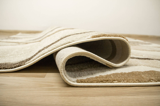 Dywan Amelia B178A cream/beige Beżowy Brązowy Wstęgi Fale