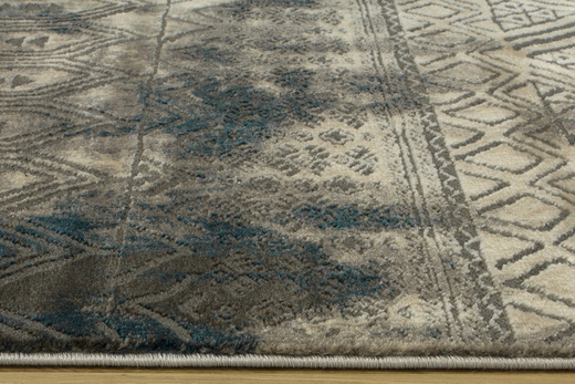 Dywan VERSAGE 2188A blue/krem Kremowy Niebieski