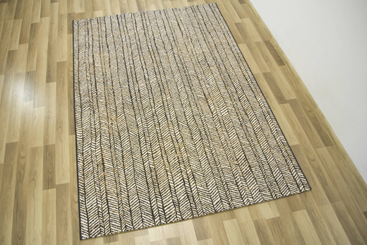 Dywan Sznurkowy Syrena 19669/469 Jodełka Krem Antracyt Brąz