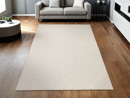 Wełniany Dywan Pętelkowy Clanton 274 ab Krem Gruby Splot