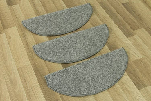 Nakładki na schody półokrągłe dynasty 79 jasny szary