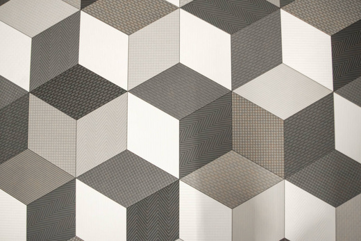 Wykładzina PCV Bingo Cubes 097 szerokość 2,5 m