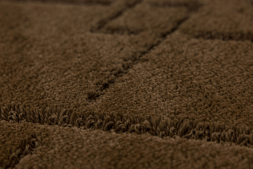 Dywanik Łazienkowy Antypoślizgowy Moreno Brown Brąz Romby